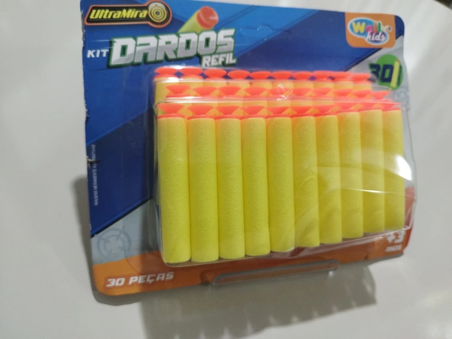 Kit Dardos Refil Com 30 Peças Da Well Kids - 5